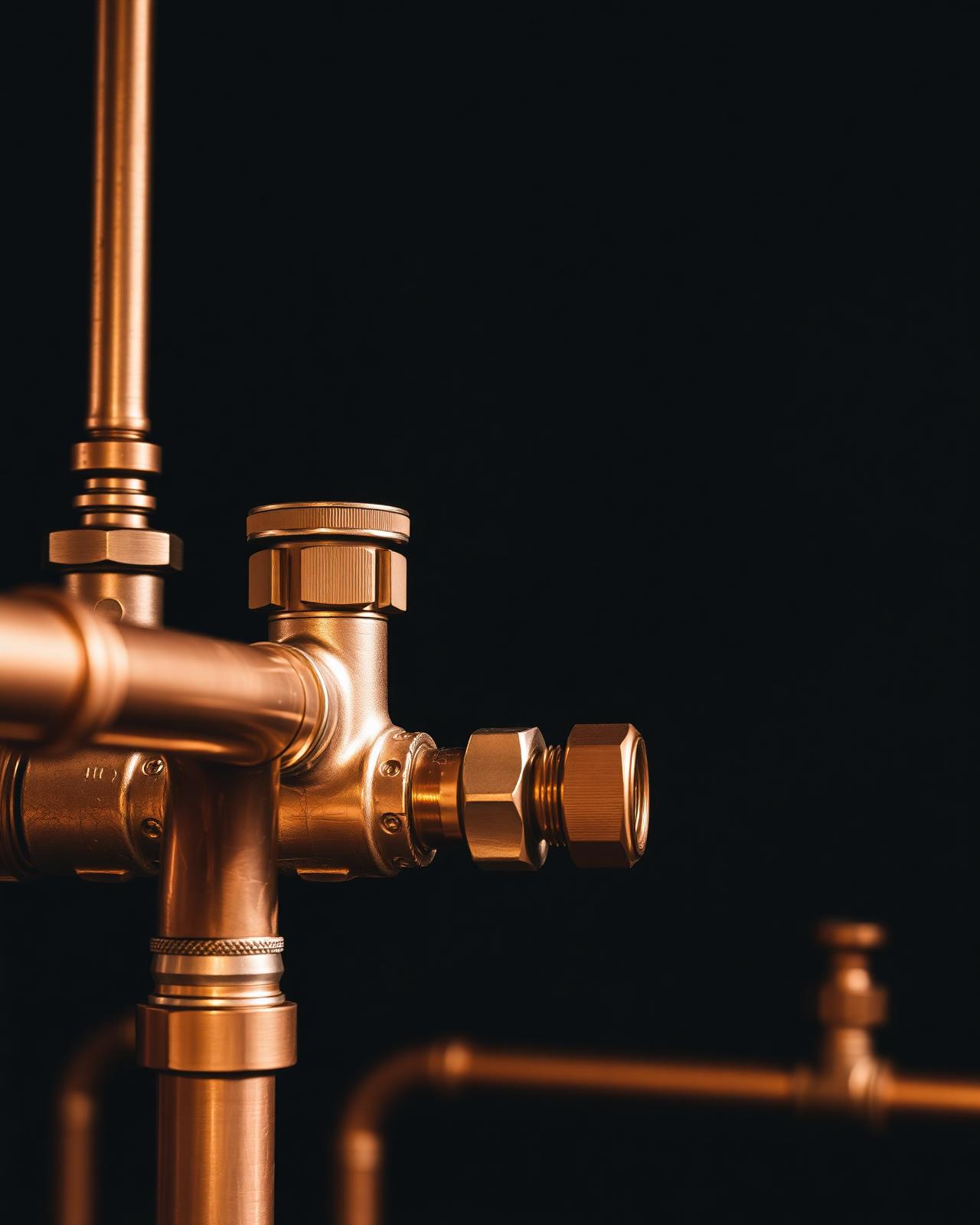 Copper plumbing fittings